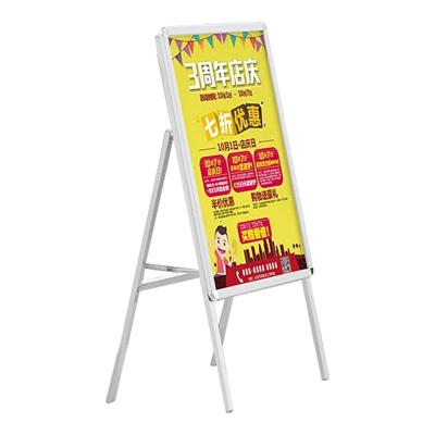 China Lightweight Hot Selling Advertising One Side Frame Poster Stand Single Side Display for sale