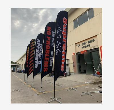 China Health Care Institute Custom Promotional Beach Flag Feather Banner Flag Kit With Ground Spike Teardrop Flags For Sale for sale