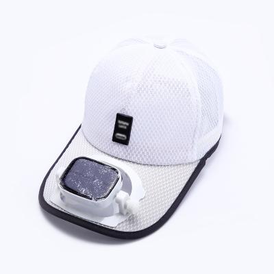 China Fashion Summer JOINT Wholesale High Quality Sports Cool Sunscreen Baseball Cap 6 Panel Mesh Baseball Fan Hat for sale