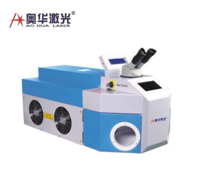 China 90W 100W Precision Spot Welding Laser Spot Welding Machine Portable Dental Hot Sale Jewelry Laser Welder System Factory Price Laser AOHUA for sale