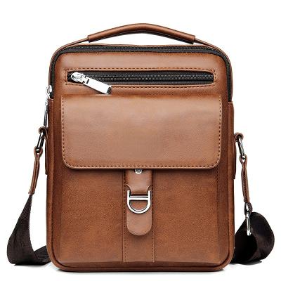 China Cross Fashion Trendy Men - Body Bag Leisure Trend Zipper Handbags Multifunctional Casual Briefcase for sale