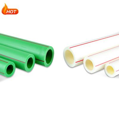 China Competitive Plastic Water Pipes And Fittings PPR Tubes Germany Standard For Cold And Hot Water PPR Pipe for sale