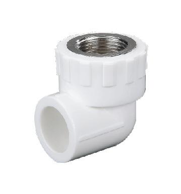 China Plastic Heat Pipe CPlumbing Materials Fittings PPR PUFF 45 Degree Equal Elbow for sale