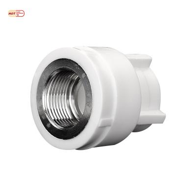 China Connect high quality female thread unions fitting of pipes factory supply ppr pipe fittings PP-R for sale