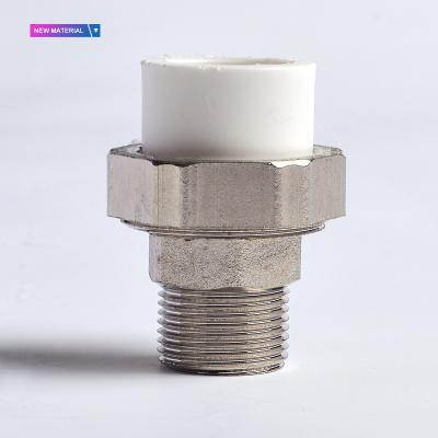 China Connect Pipes 2022 New Factory Wholesale Supply PPR Pipe Fittings Plumbing PPR Fittings For Cold-Hot Water for sale