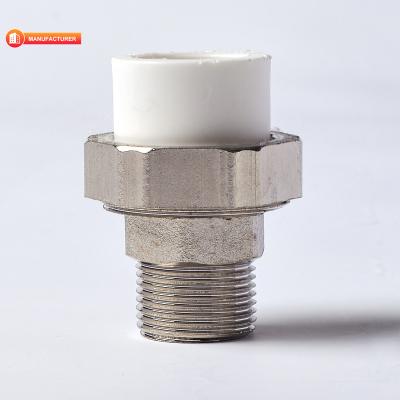 China Connect pipes factory supply direct corrosion resistance ppr external pipe fittings for sale