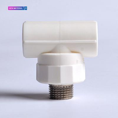 China Connect Pipes Male Thread Tee High Quality Wholesale Customized Ppr Pipe Fitting Wholesale Customized Name And Sizes for sale