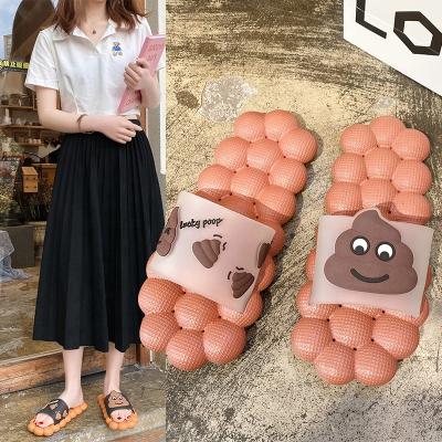 China Fashion Trend Funny EVA Pillow Foam Bubble Slides Slippers Massage Soft Unisex Creative Sandals Garden Family Home Shoes For Women for sale