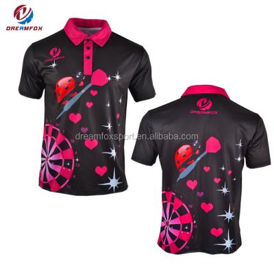 China Anti-pilling Wholesales Design Custom Sublimated Cricket Bowling Team Shirts, Rolling Polo Shirts for sale