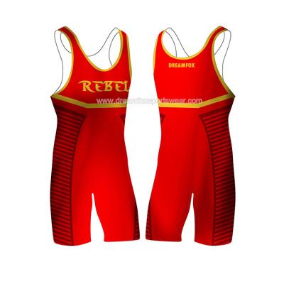 China Custom Youth Team Print Design Singlet Wrestling Wrestling Singlet Wrestling Singlet Men's Wrestling Singlet Quick Dry Custom Slim Fit Wrestling Singlet for sale