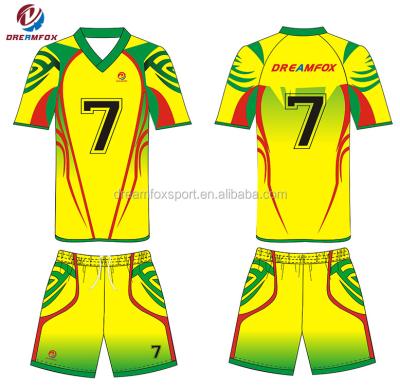 China Quick Dry Custom Team Uniforms Cheap Canada Soccer Jerseys for sale