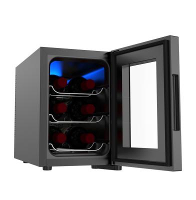 China Household Semiconductor Mini Built-In Wine Refrigerator Picnic Electric Wine Cellar Cooler Cooler Furniture for sale