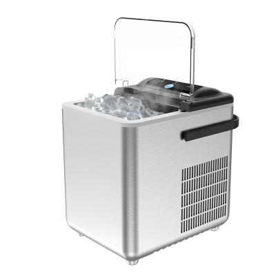 China Full automatic ice maker 12 Kg/24h Freezer automatic liquid ice generator machine home appliance for sale