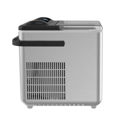 China Countertop Fully Automatic Portable Electric Ice Maker Machine 26 lbs in 24 hours 9 ice cubes brew in 8 minutes with ice scoop for sale