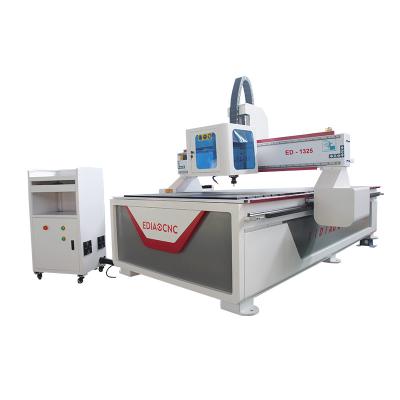 China ED-1325 4*8 ft 3.5kw MDF Spindle CNC WOOD ACRYLIC ALUMINUM CNC Router For Wood Door for sale