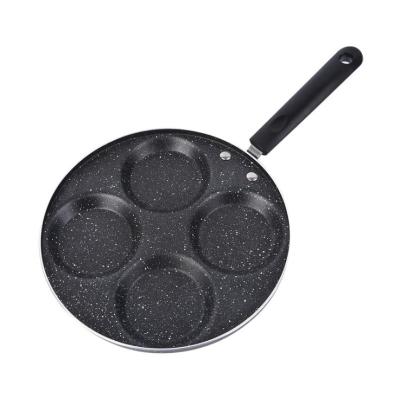 China Hot Selling Viable Die Forged Cast Aluminum Frying Pan Nonstick Marble Stone Cookware Induction Cookware Egg Roll Pan for sale