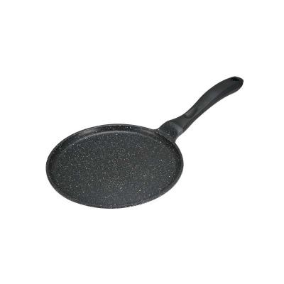 China JEETEE Minimalist's OEM Cast Aluminum Silicone Handle Non-Stick Insulated Pan For Kitchen Gas Induction Electric Pancake Cooker for sale