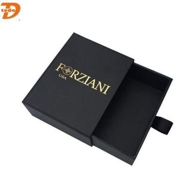 China Recyclable Gift Box Drawer Storage Box/Box Slip Cardboard/Matte Black Drawer Slide Cardboard for sale