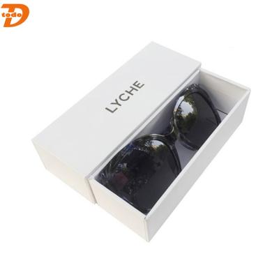 China Recyclable Eyeglasses Paper Eyewear Packaging Box / Cardboard Box Sunglasses for sale