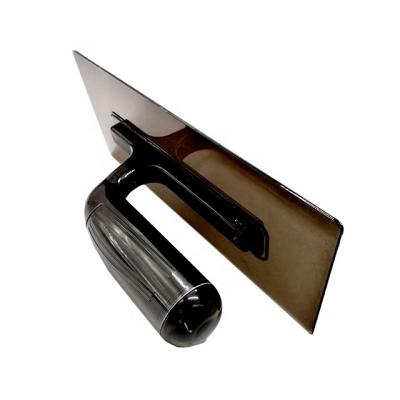 China Wholesale High Quality Plastic Acrylic Finishing Trowels Cornered Hand Grip General Polishing Trowel for sale