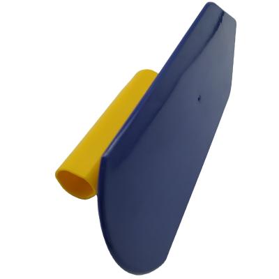 China Professional Painting Tool Mini Plastic Putty Knife Wall Concrete Trowel Cornered Plastic Plastering Craft Trowel for sale