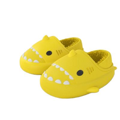 China High Quality Waterproof Children Eva Slippers Autumn And Winter Thick-soled Waterproof Cotton Baby Indoor Soft-soled Shoes for sale