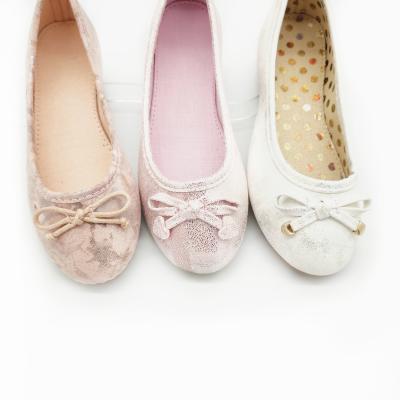 China Girls Princess Dress Dance Flat Shoes Fashion Elegant Kids Bowknot Shoe High Quality Cheap Children Sports Shoes for sale