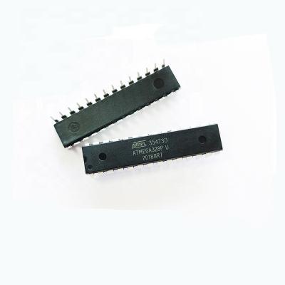 China Standard ATMEGA328P-PU ATMEGA328P new original 8-bit Microcontrollers MCU 8-Bit ATmega AVR RISC 32KB Flash 2.5V/3.3V/5V PDIP28 for sale