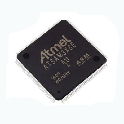 China Standard ATSAM3X8EA-AU ATSAM3X8E new original ARM Microcontrollers MCU 32-bit ARM Cortex M3 RISC 512KB Flash 1.8V/2.5V/3.3V LQFP144 for sale