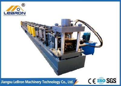 China Easy Maintenance Pallet Rack Roll Forming Machine Making Warehouse Supermaket With Manual Decoiler for sale