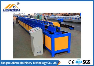 China 380V / 50Hz Door Frame Roll Forming Machine , Hydraulic Cut Steel Door Frame Machinery for sale