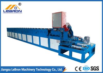 China Yellow Blue color  High strength smooth straight door frame cold roll forming machine automatic type PLC system control for sale