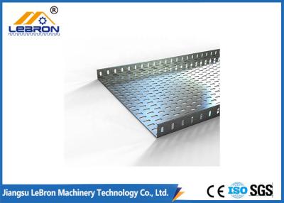 China 2.0mm Thickness Perforated Cable Tray , HDG Hot Dip Galvanized Cable Tray for sale