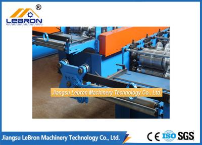 China PPGI Steel Gutter Roll Forming Machine 24 Stations Simens PLC Omron Encoder for sale