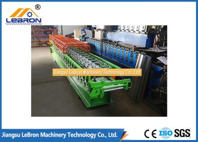 China 7.5KW Seamless Gutter Roll Forming Machine GI PPGI Coil Feeding Material for sale