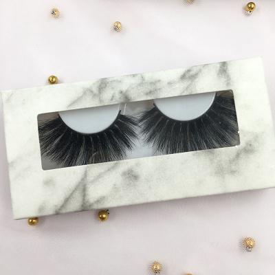 China Dramatic Lashes FDshine Create Your Own Full Logo 25mm Strip Lashes 3d Mink Lashes for sale