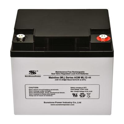 China Power Tools Export Latest Quality Products Valve Regulated Lead Acid Battery 12V44AH Products for sale