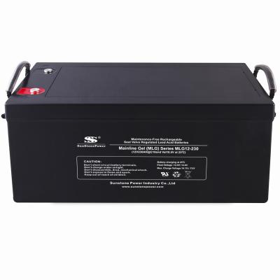 China - New Product Ideas 12V 230AH Rechargeable Deep Cycle Lead Acid Solar Gel Battery for sale