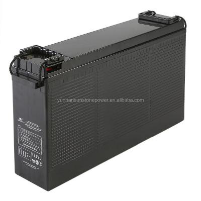 China Safety Deep Cycle AGM GEL 12V 180AH Maintenance Free Lead Acid Solar Battery for sale