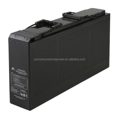 China - Original Manufacture Deep Cycle Battery 12V150ah Front Terminal Gel Lead Acid Telecom from Sunstone/UPS/Solar Battery for sale