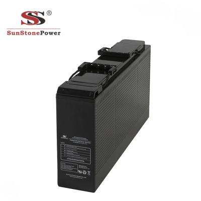 China Good Quality Deep Cycle Safety Battery 12V155ah Front Terminal Full Gel Lead Acid Battery for sale