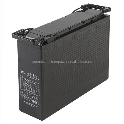 China Sysme new solar power lead acid deep cycle system 12V solar power battery for emergency light for sale