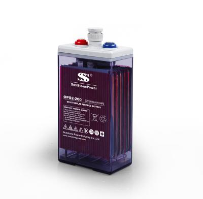 China Machine- OpzS 2v3000ah Solar Battery Deep Cycle OPzS Flooded Solar Batteries for sale