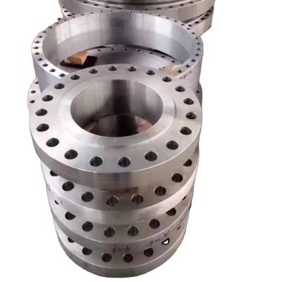 China Hydraulic Plants Customized RF SO 304/L Pipe Stainless Steel Flanges Slip On Flange for sale