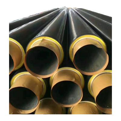 China Hot Selling Heating And Refrigeration Thickness 5-60mm Polyurethane Coating Insulation Carbon Steel Pipe for sale