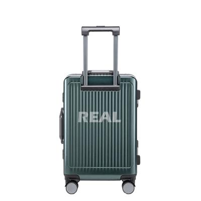 China Factory Wholesale PC Large Capacity Outdoor Moving Boarding Carry On Baggage Set Travel Suitcase Trolley Case With Wheels for sale