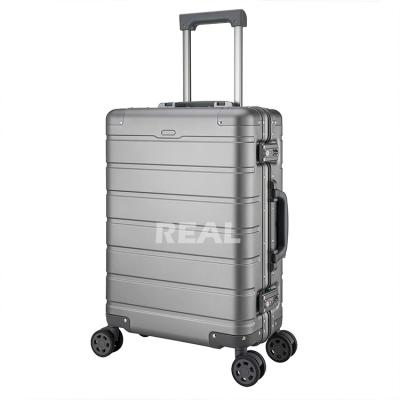 China Wholesale Aluminum Boarding 2023 Outdoor Travel Luggage With Full Aluminum Shell 20 Inch 24 Inch Travel Luggage, One-stop Service for sale