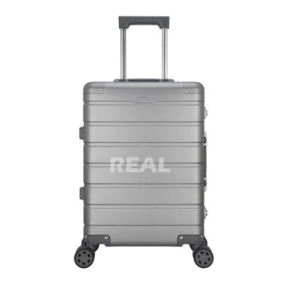 China Business Travel Factory Wholesale Silent Spinner Wheels Aluminum - Newest Magnesium Alloy Suitcase Bag Trolley Sets Travel Luggage Filter Mounts for sale