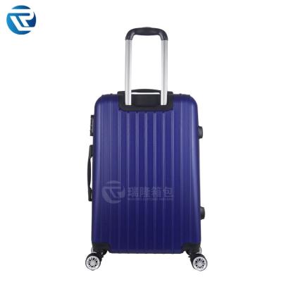 China Custom Wholesale Boarding Suitcase 4 Wheels ABS+PC Small Luggage Travel Bag Set Suitcase Outdoor Traveling Set for sale