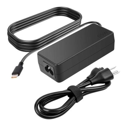 China LAPTOP 65W USB-C AC Power Adapter PD Charger For Lenovo ThinkPad X1 720 730 910 Tablet T480 T480S T580 T580s T570 E580 E585 E480 Yoga for sale